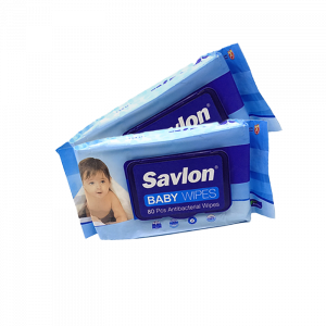 ACI Savlon Antibacterial Baby Wipes Pouch - 80pcs - Combo 2 Pcs