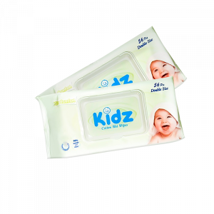 Kidz Cotton Baby Wet Wipes - 56pcs - Combo 2 Pcs