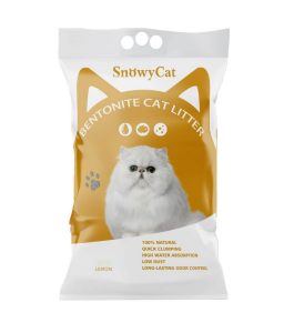 SnowyCat Bentonite Cat Litter Lemon 5L