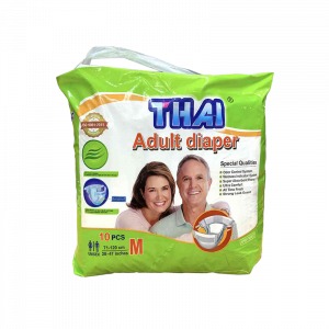 Thai Adult Belt Diapers M - 10 Pcs