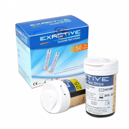 Exactive Vital Test Strips 50 Pcs Box