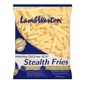 LAMB WESTON STEALTH CHIPS 10 KG (4 PACKETS*2.5KG)
