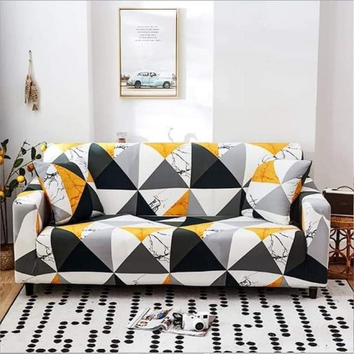 Sofa & Cushion cover china print- Full set ( 3*2 )