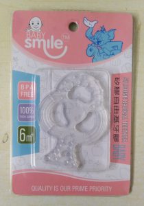 Baby Smile silicone radical teether