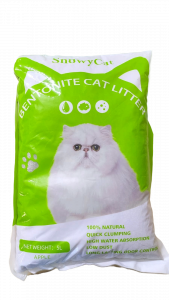 SnowyCat Bentonite Cat Litter Apple 5L